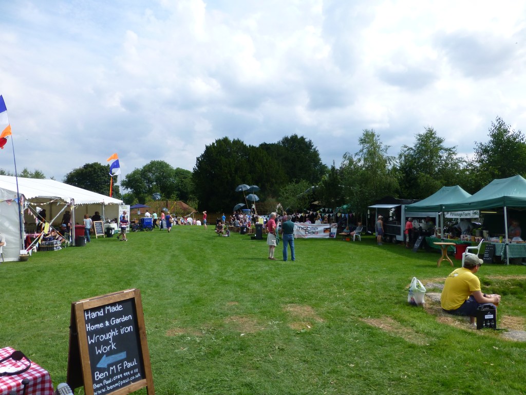 Farm Fest 2014 at Parsonage Farm in progress